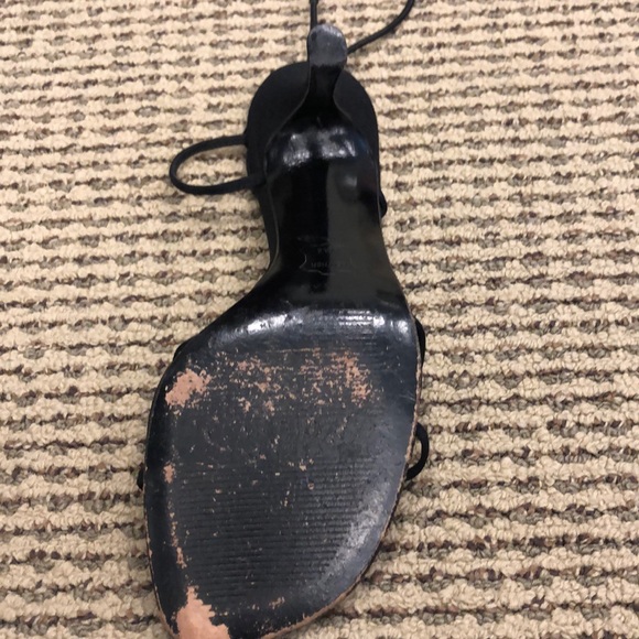 Stuart Weitzman black rhinestone heels. Size 7.5 - Picture 8 of 8